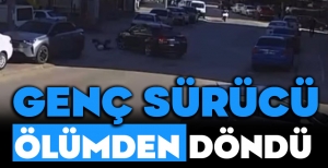 BOLU'DA 17 YAŞINDAKİ MOTOSİKLET SÜRÜCÜSÜ ÖLÜMDEN DÖNDÜ...