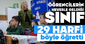 BOLU'DA EN EĞLENCELİ HARF ÖĞRENME BU SINIFTA...