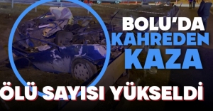 BOLU’DA FECİ KAZA….