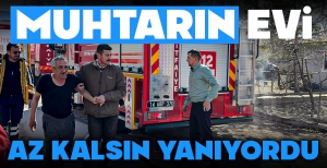 BOLU'DA GÜNDÜZ VAKİTLERİNDE KORKUTAN YANGIN...