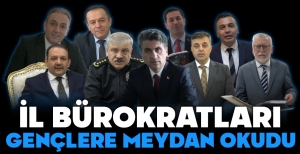 BOLU'DA İL BÜROKRATLARI GENÇLERE BÖYLE MEYDAN OKUDU...