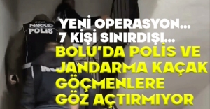 BOLU'DA KAÇAK GÖÇMENLERE GÖZ AÇTIRMIYOR