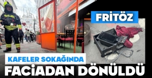 BOLU'DA KAFELER SOKAĞINDA FACİADAN DÖNÜLDÜ