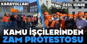 BOLU'DA KAMU İŞÇİLERİ KAZAN KALDIRDI...