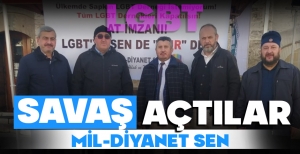 BOLU'DA MİL-DİYANET SEN LGBT DERNEKLERİNE SAVAŞ AÇTI