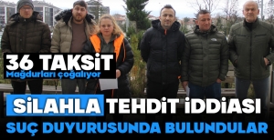 BOLU'DA ONLARCA MAĞDUR ÇÖZÜM ARIYOR... SUÇ DUYURUSUNDA BULUNDULAR...