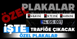 BOLU’DA ÖZEL PLAKALAR TRAFİKTE…
