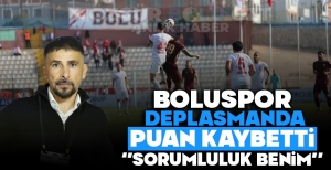 BOLUSPOR DEPLASMANDA PUAN KAYBETTİ
