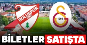 BOLUSPOR GALATASARAY MAÇININ BİLETLERİ SATIŞA ÇIKTI