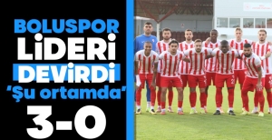 BOLUSPOR LİDERİ DEVİRDİ 3-0