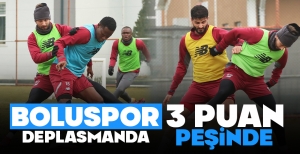 BOLUSPOR MANİSA MAÇINA ODAKLANDI...