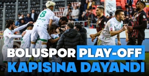 BOLUSPOR PLAY-OFF KAPISINA DAYANDI