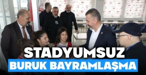 BOLUSPOR'DA STADYUMSUZ BURUK BAYRAMLAŞMA....