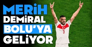 MERİH DEMİRAL BOLU'YA GELİYOR...