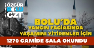 BÜTÜN CAMİLERDE SELALAR OKUNDU