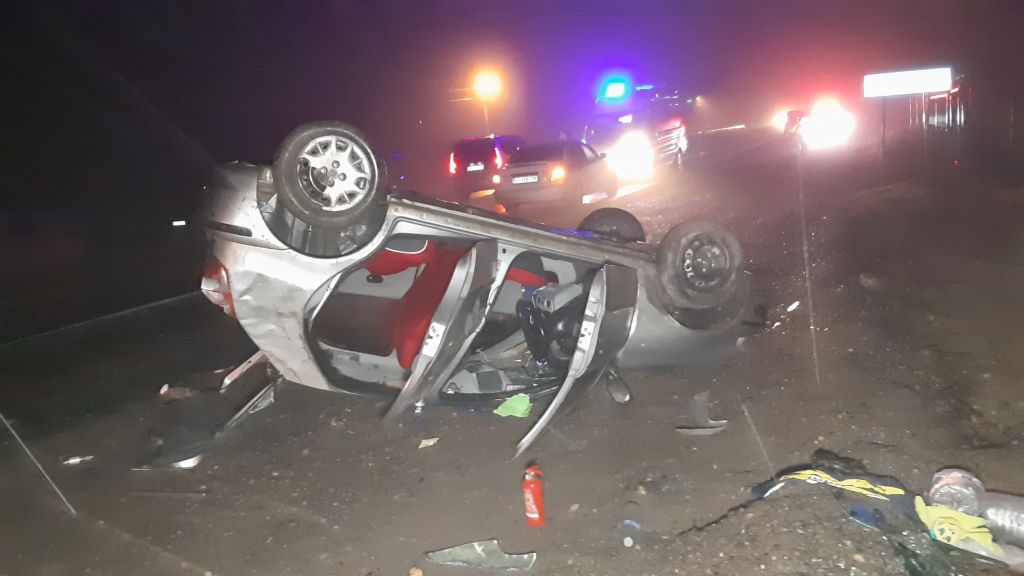 BOLU-MUDURNU YOLUNDA FECİ KAZA... 1'İ BEBEK 4 YARALI...