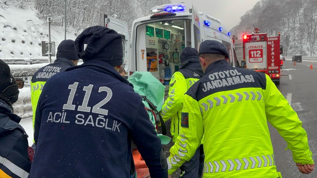 BOLU’DA FECİ KAZA…