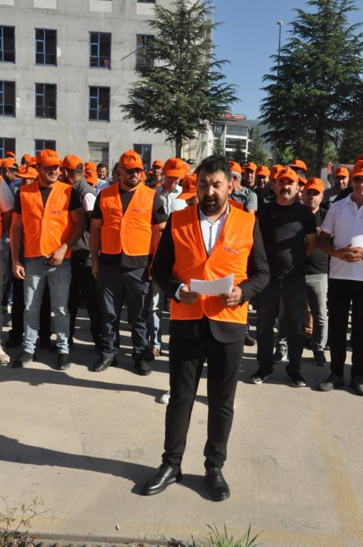 BOLU'DA KAMU İŞÇİLERİ KAZAN KALDIRDI...