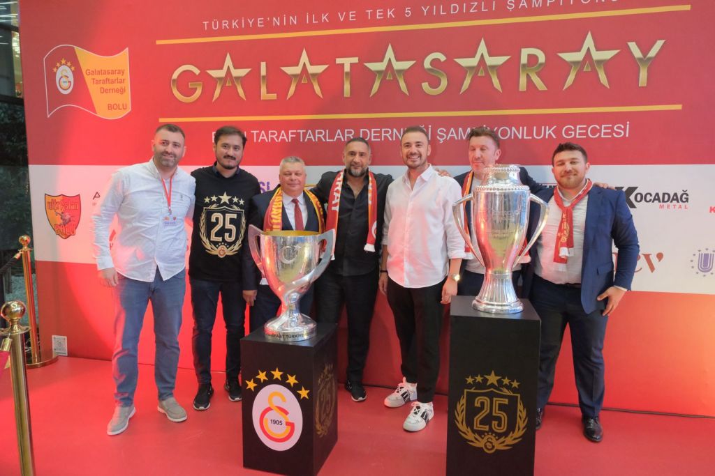 BOLULU GALATASARAYLILAR MUHTEŞEM GECEDE BİR ARAYA GELDİ