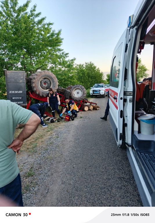 FECİ KAZADA 18 YAŞINDAKİ GENÇ HAYATINI KAYBETTİ...