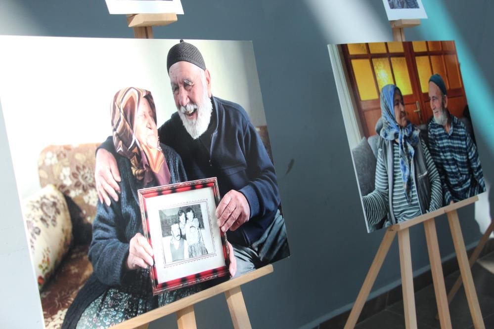 YARIM ASIRLIK AŞIKLARIN SEVGİSİ SERGİLENDİ