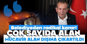 ÇOK SAYIDA ALAN MÜCAVİR ALAN DIŞINA ÇIKARTILDI