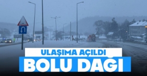 D-100 KARAYOLU ULAŞIMA AÇILDI, KÜÇÜK ARAÇLAR GEÇEBİLİR