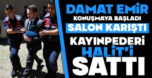 DAMAT EMİR KONUŞURKEN SALON KARIŞTI
