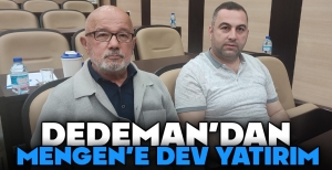 DEDEMAN’DAN MENGEN’E DEV YATIRIM... KÖY MUTFAĞI KONSEPTLİ OTEL GELİYOR