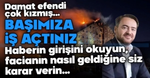 EMİR ARAS İTFAİYE RAPORU İÇİN 'BAŞIMIZA İŞ ÇIKARTTINIZ' DEMİŞ...