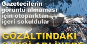 GÖZALTINA ALINANLARDAN 8'İ ADLİYEDE..... OTOPARKTAN İÇERİ SOKULDULAR