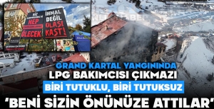 GRAND KARTAL YANGININDA LPG BAKIMCISI ÇIKMAZI