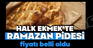 HALK EKMEK RAMAZAN PİDESİNİN FİYATINI AÇIKLADI