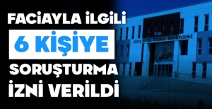 İL ÖZEL İDARE'DEN 6 KİŞİ HAKKINDA SORUŞTURMA İZNİ....