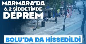 İSTANBUL'DA ÇOK ŞİDDETLİ DEPREM...