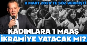 KADIN PERSONELE BİR MAAŞ İKRAMİYE VERİLECEK Mİ? GÖZLER BAŞKAN ÖZCAN'DA