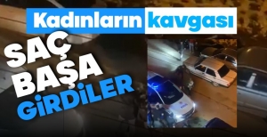 KADINLAR SAÇ BAŞ BİRBİRİNE GİRDİ...