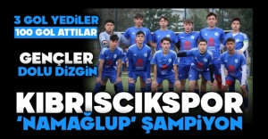 KIBRISCIKSPOR U17 GÖZ DOLDURUYOR...NAMAĞLUP ŞAMPİYON