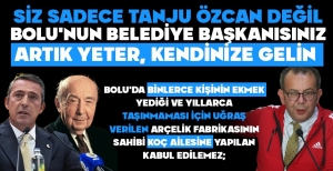 KOÇ AİLESİ VE TANJU ÖZCAN ARASINDA GERGİNLİK....
