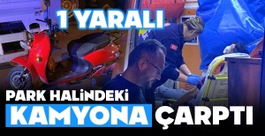 MOTOSİKLET SÜRÜCÜSÜ ÖLÜMDEN DÖNDÜ