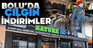 "NATURE İN" MAĞAZASINDA YÜZDE 50'YE VARAN İNDİRİM