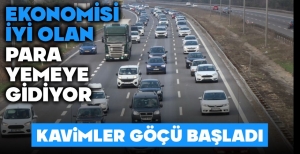 OTOYOLLARDA YOĞUNLUK YAŞANIYOR