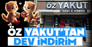 ÖZ YAKUT GÜMÜŞCÜLÜK'TE SEVGİLİLER GÜNÜ İNDİRİMLERİ BAŞLADI