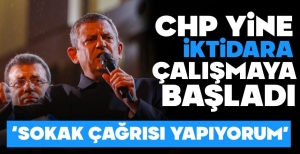 ÖZGÜR ÖZEL'DEN SOKAK ÇAĞRISI...