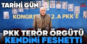 PKK TERÖR ÖRGÜTÜ KENDİNİ FESH ETTİ