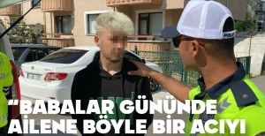 POLİSTEN MOTOSİKLETLİ GENCE TAVSİYE....