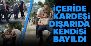 SALONDA KARDEŞİ DIŞARIDA ABİSİ BAYILDI