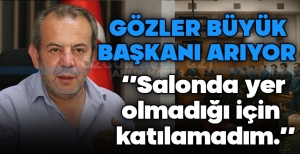 "SALONDA YER OLMADIĞI İÇİN GİDEMEDİM"