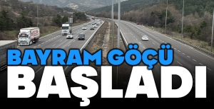 TATİLCİLERİN BAYRAM GÖÇÜ BAŞLADI... İŞTE BOLU GEÇİŞİNDE SON DURUM...