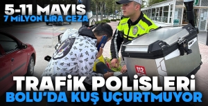 TRAFİK EKİPLERİ GÖZ AÇTIRMIYOR....